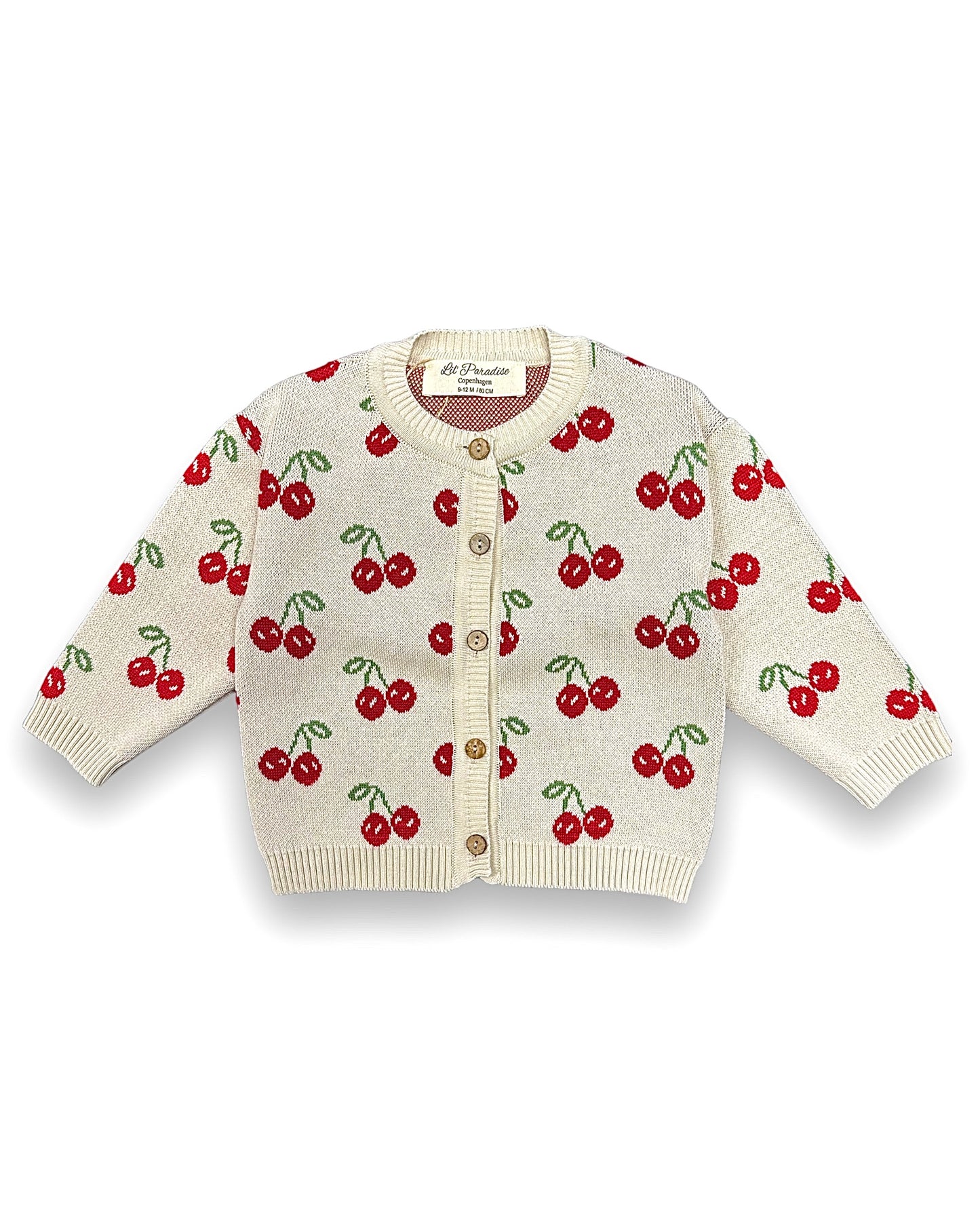 Lil´ Paradise Copenhagen Cherry Vibes cardigan Cardigan