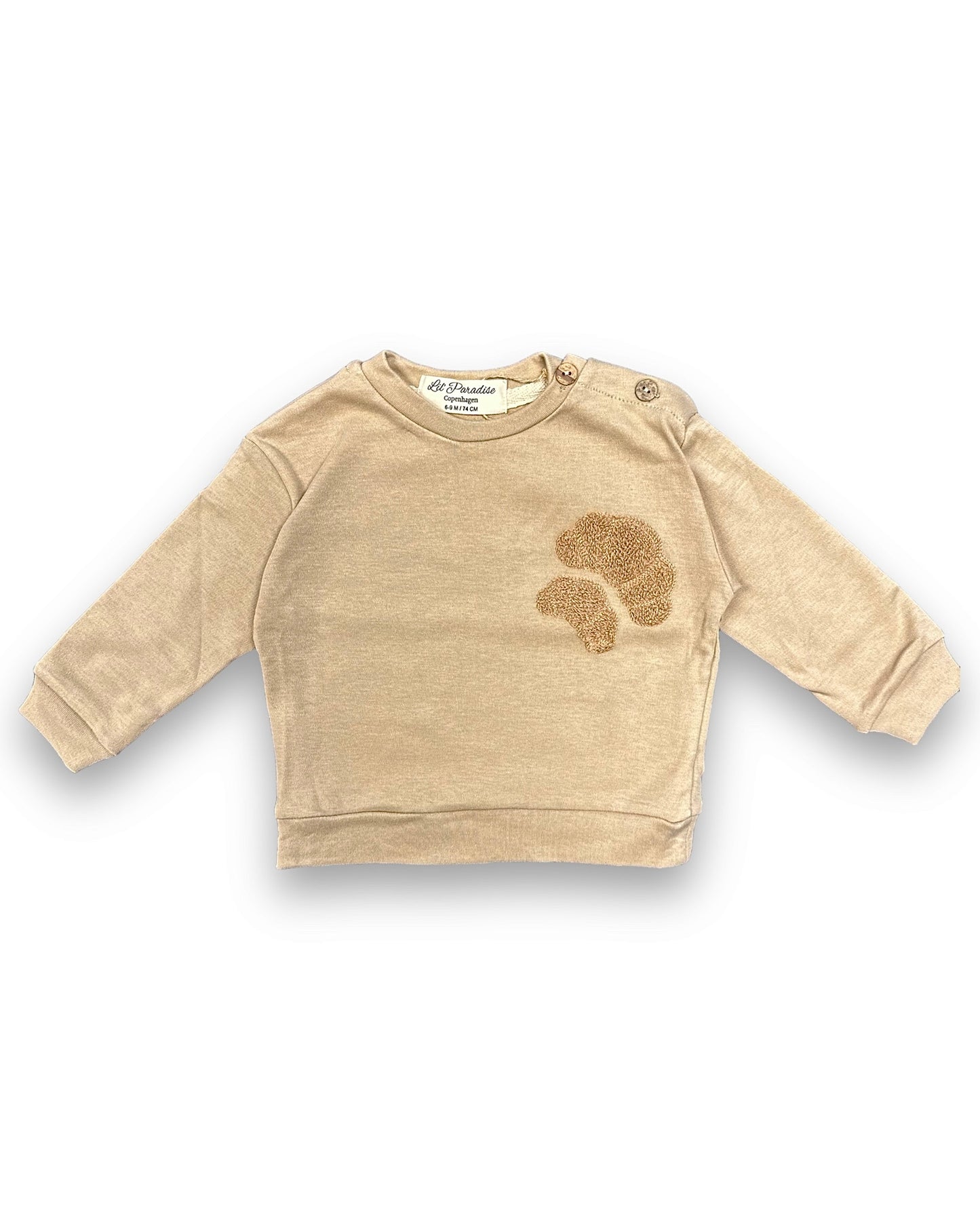 Lil´ Paradise Copenhagen Double Croissant sweatshirt Blouse