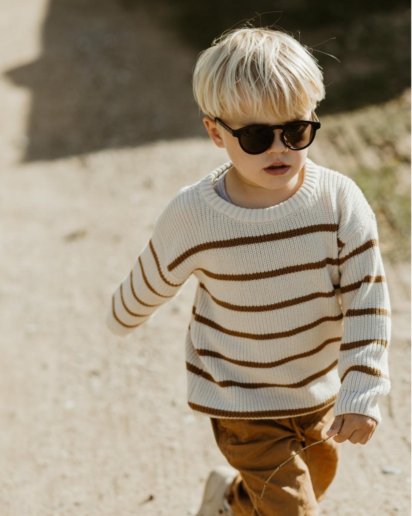Lil´ Paradise Copenhagen Milky Coffee sweater beige Blouse
