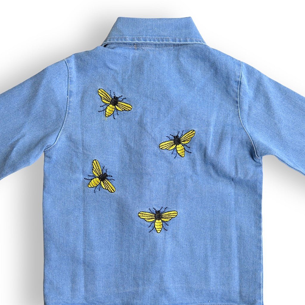 Buzzy Denim Cardigan - Lil' Paradise Copenhagen
