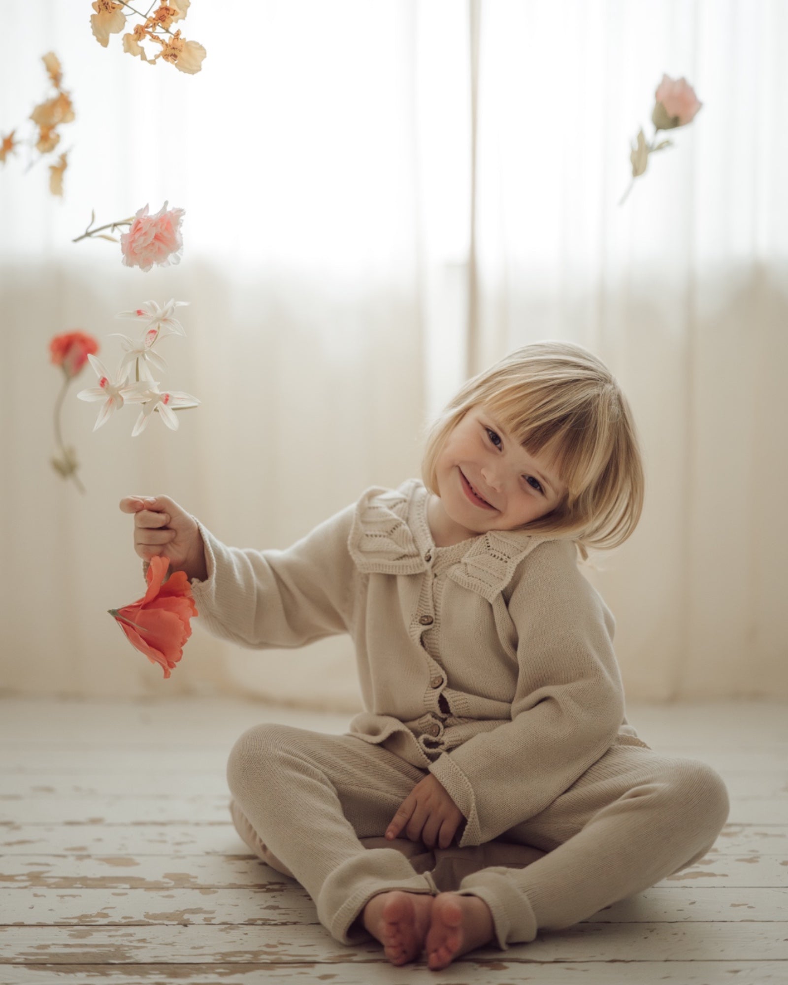 Daisy cardigan - Lil' Paradise Copenhagen