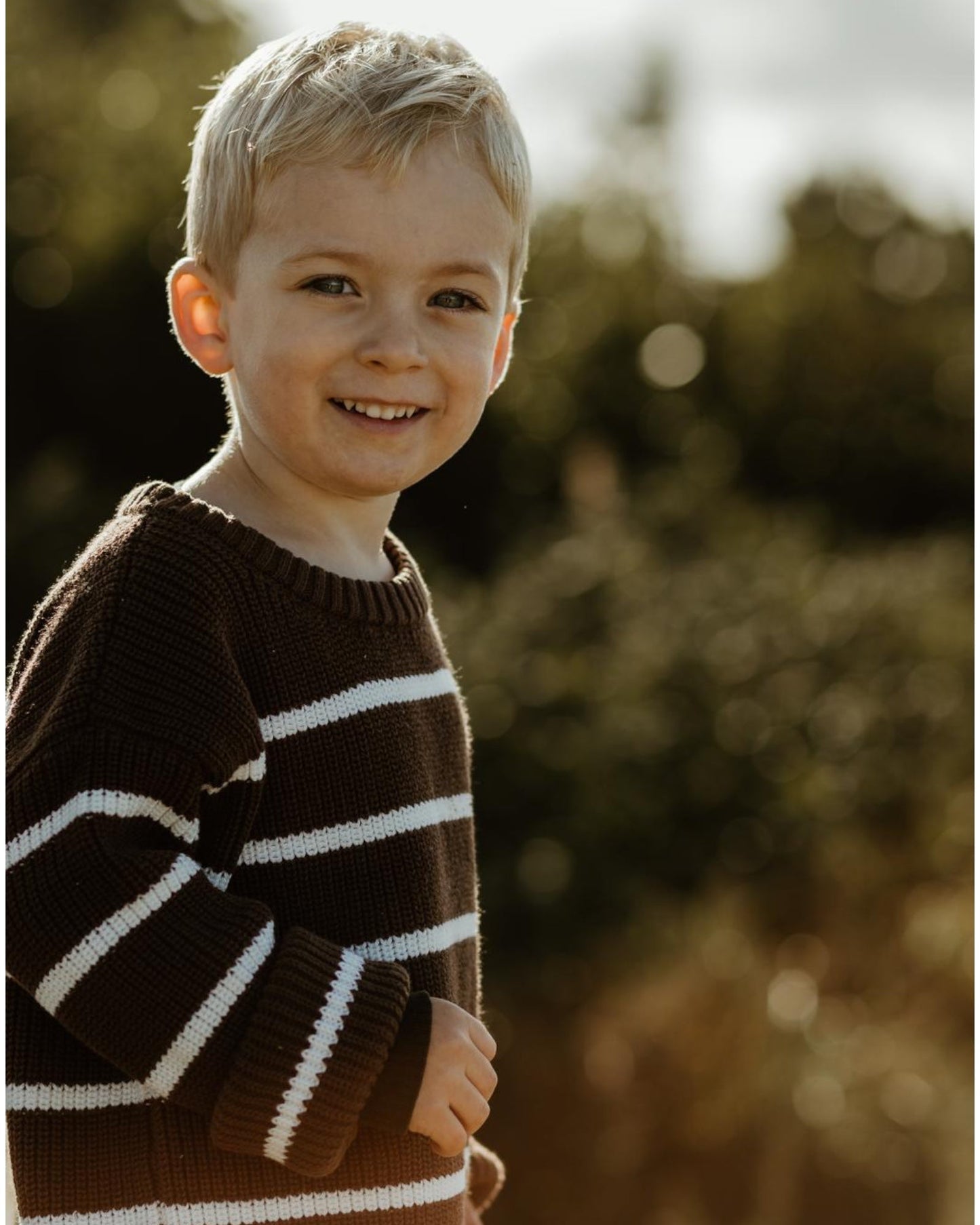 Milky Coffee sweater brown - Lil' Paradise Copenhagen