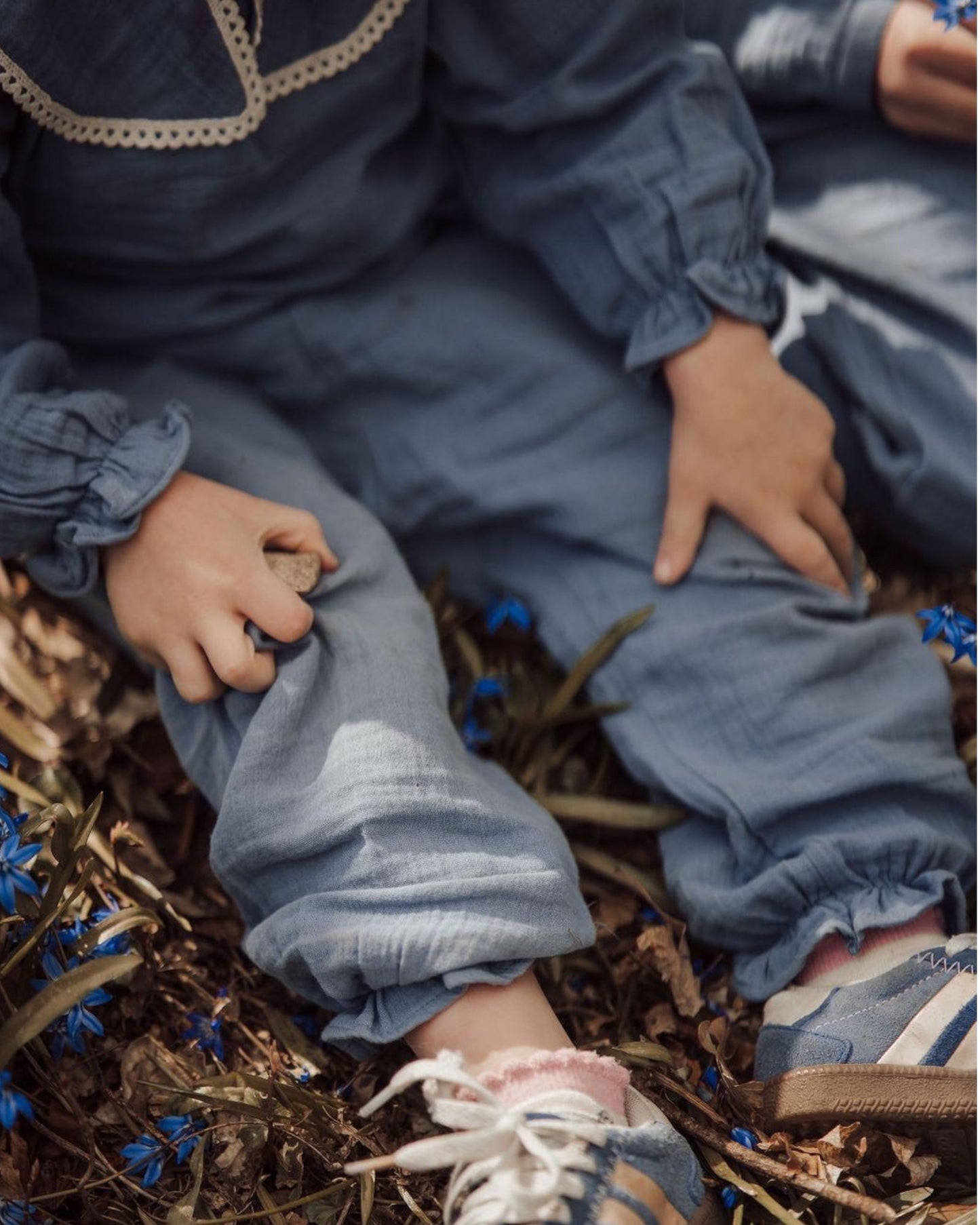 Organic Blue Sky Pants - Lil' Paradise Copenhagen