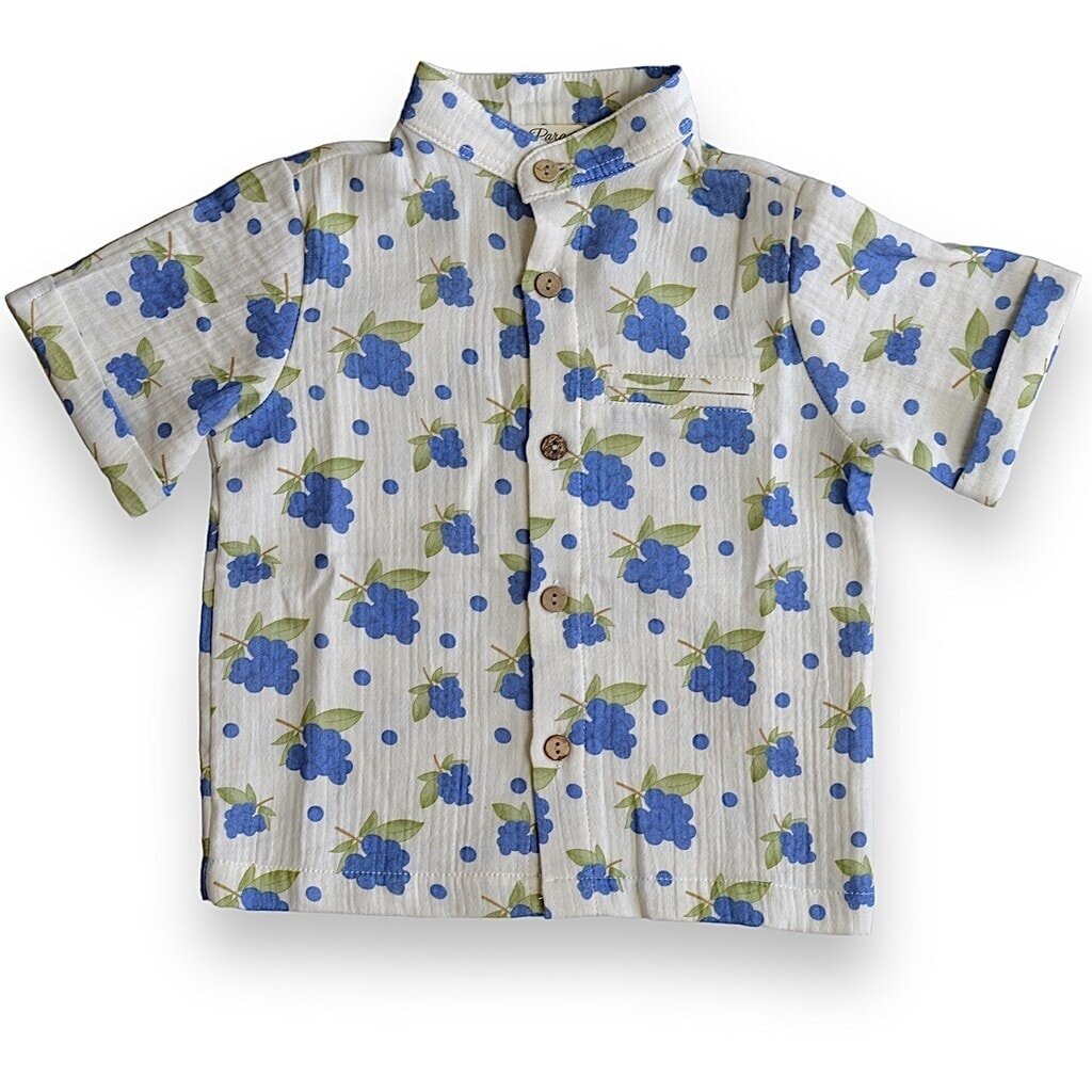 Organic Blueberring Shirt - Lil' Paradise Copenhagen