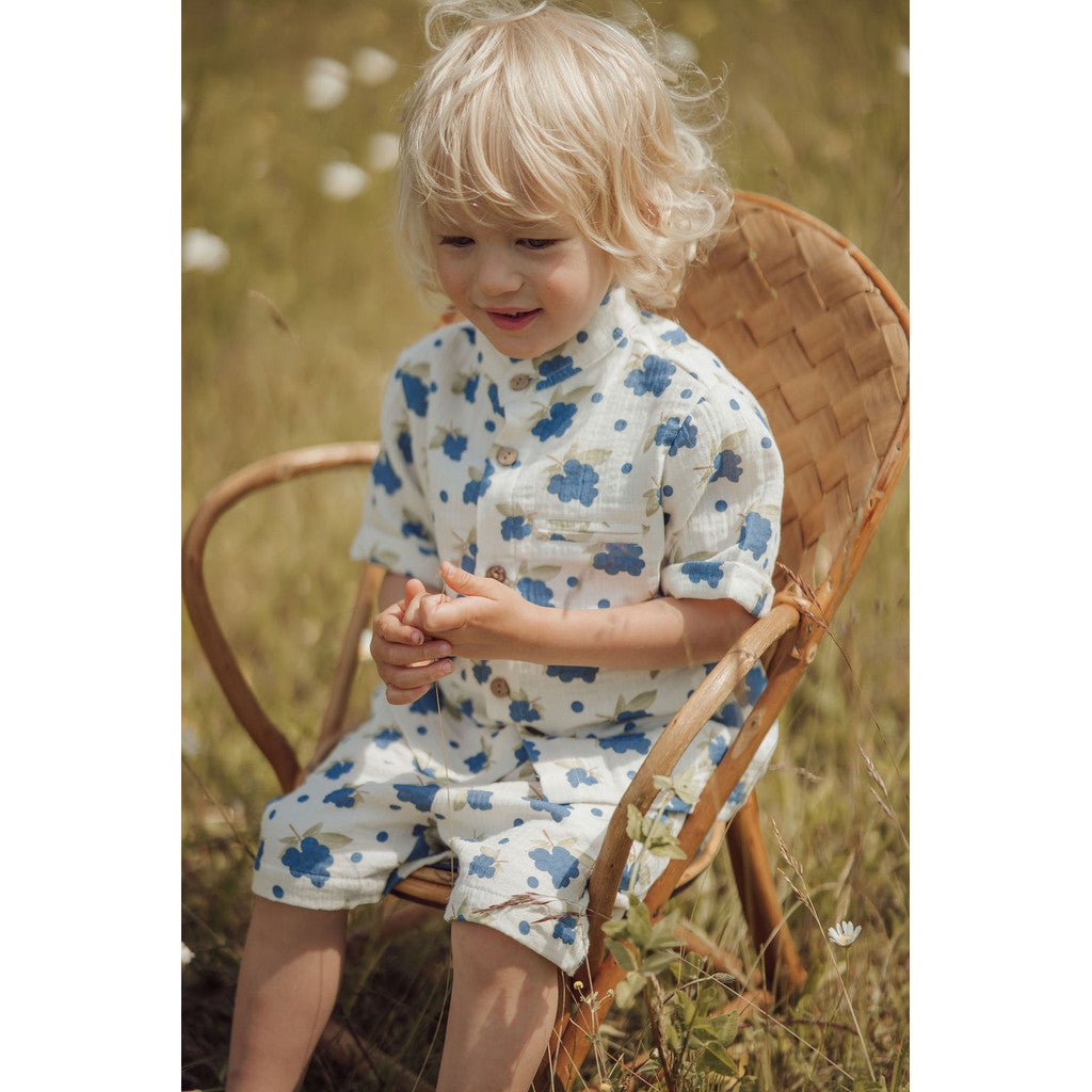 Organic Blueberring Shorts - Lil' Paradise Copenhagen