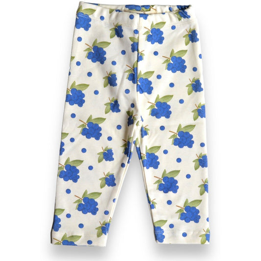 Organic Blueberry Leggings Kids - Lil' Paradise Copenhagen