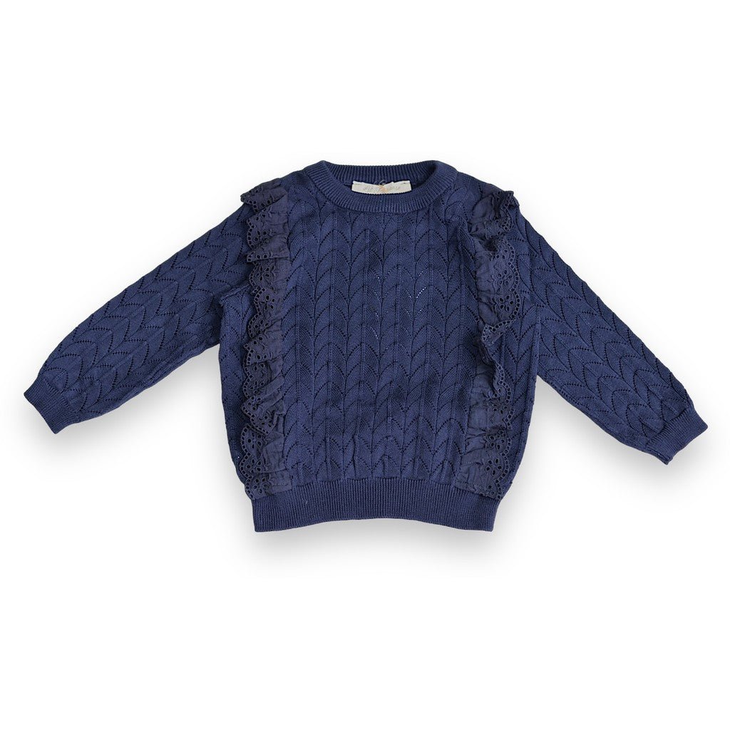 Organic Bluelove Sweater - Lil' Paradise Copenhagen