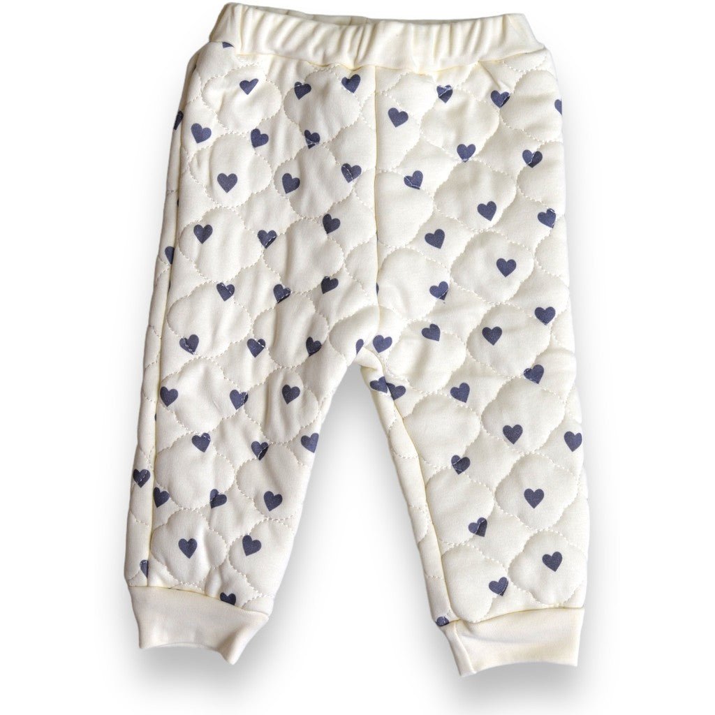 Organic Heart Garden Pants - Lil' Paradise Copenhagen