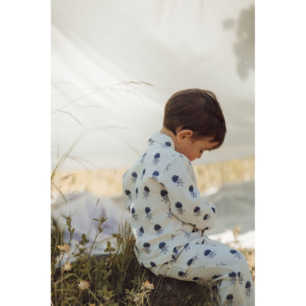 Organic Jellyfish Shirt - Lil' Paradise Copenhagen