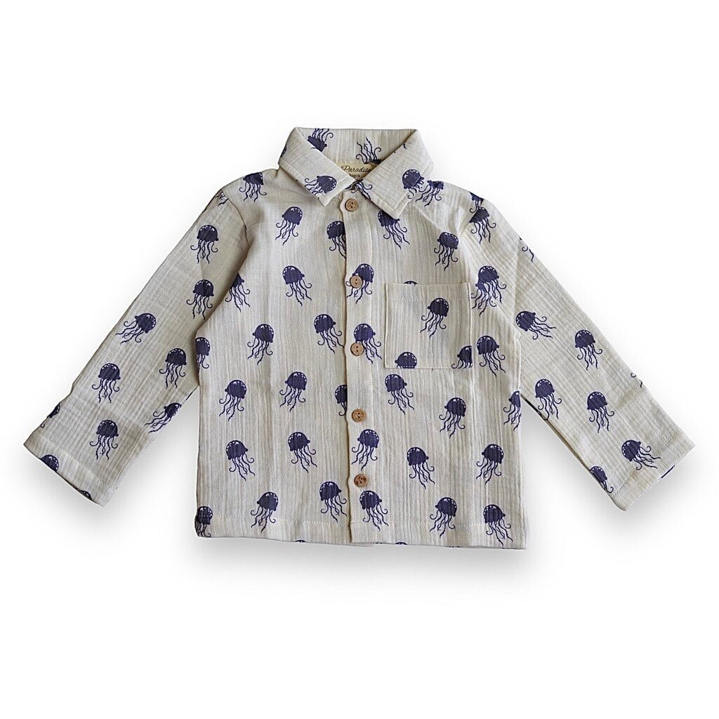 Organic Jellyfish Shirt - Lil' Paradise Copenhagen