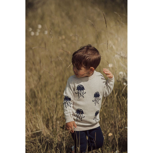 Organic Jellyfish Sweater - Lil' Paradise Copenhagen
