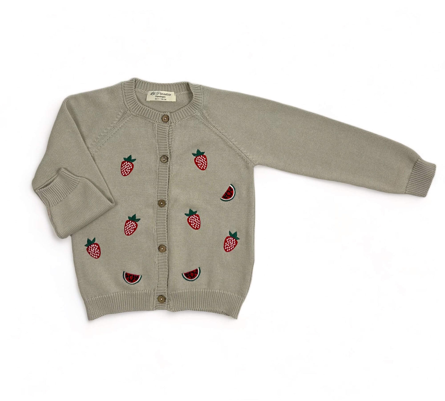 Lil´ Paradise Copenhagen Fruity Fusion Cardigan Cardigan Beige