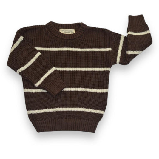 Lil´ Paradise Copenhagen Milky Coffee sweater brown Blouse