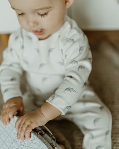 Lil´ Paradise Copenhagen Narwhally bodysuit Body