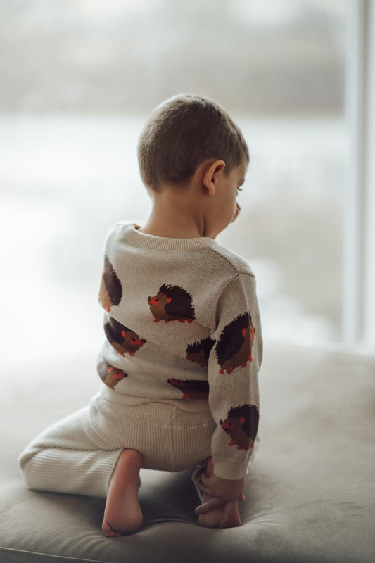 Lil´ Paradise Copenhagen Prickly sweater beige Sweater