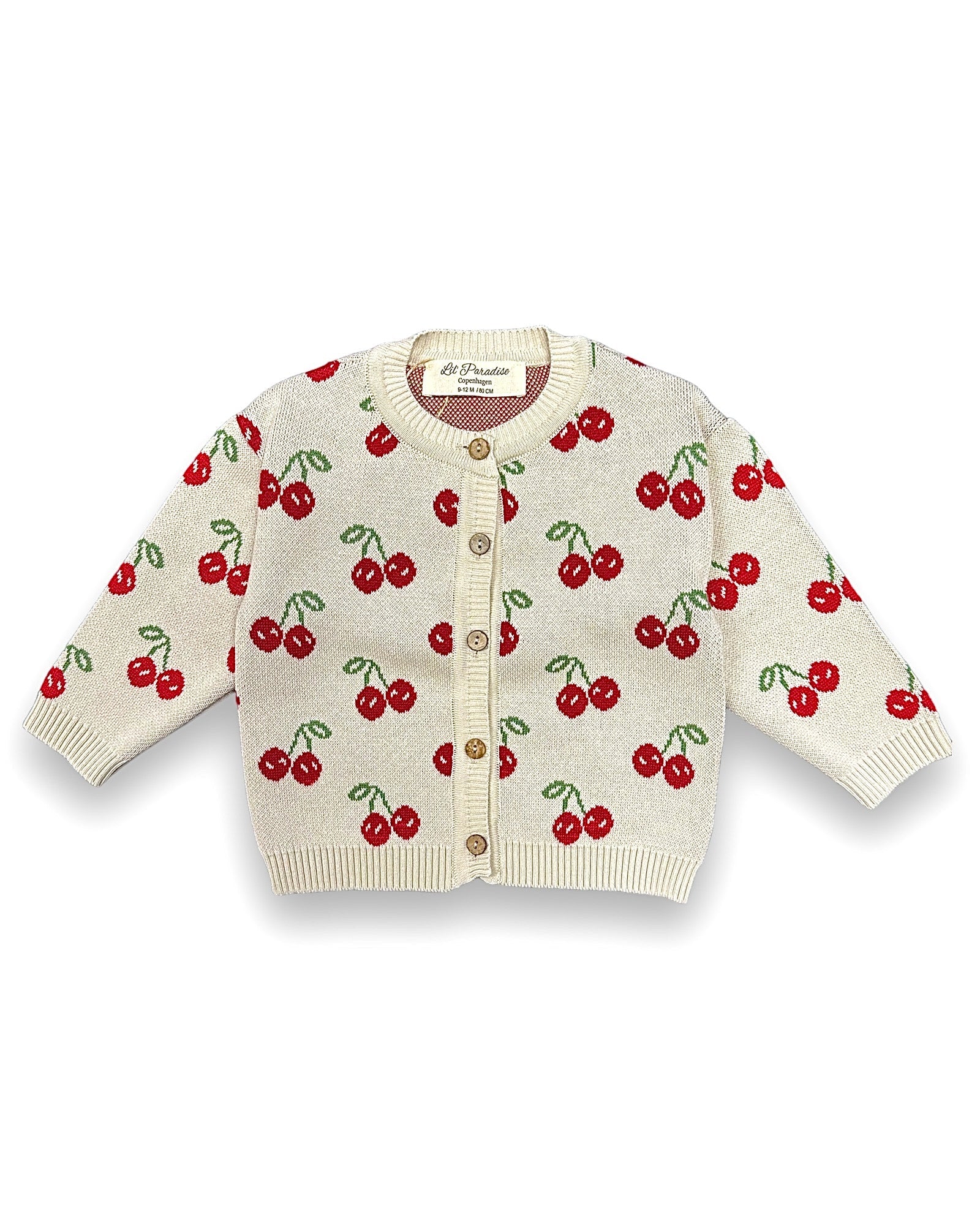 Cherry Vibes cardigan - Lil' Paradise Copenhagen