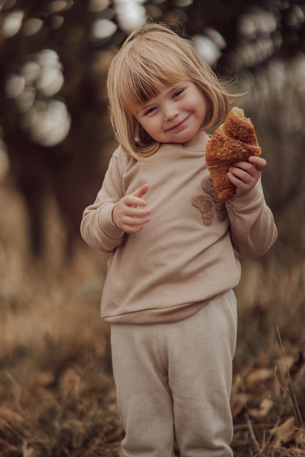 Double Croissant sweatshirt - Lil' Paradise Copenhagen