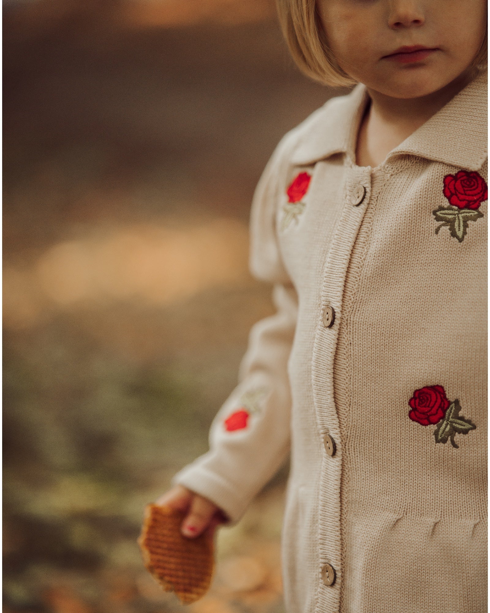 Elegant Rose cardigan - Lil' Paradise Copenhagen