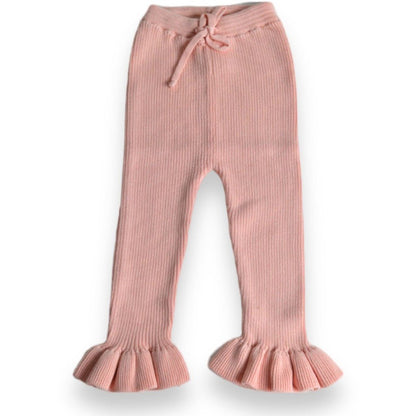 Frilly knit pants - Lil' Paradise Copenhagen