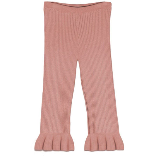 Frilly knit pants - Lil' Paradise Copenhagen