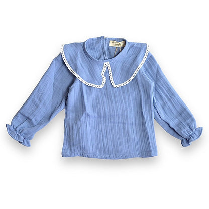 Organic Blue Sky Blouse - Lil' Paradise Copenhagen