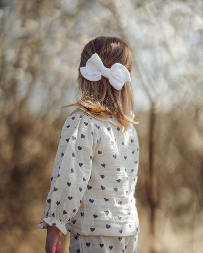 Organic Heart Garden Blouse - Lil' Paradise Copenhagen