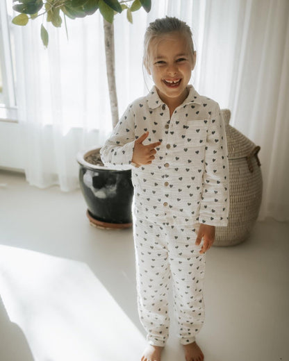 Organic Heart Garden Comfy Pants - Lil' Paradise Copenhagen