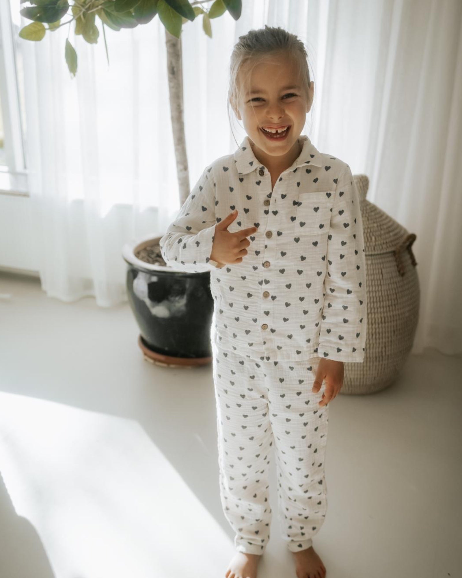Organic Heart Garden Shirt - Lil' Paradise Copenhagen