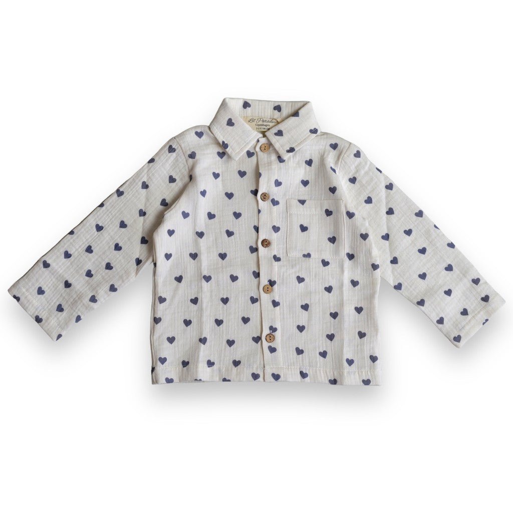 Organic Heart Garden Shirt - Lil' Paradise Copenhagen