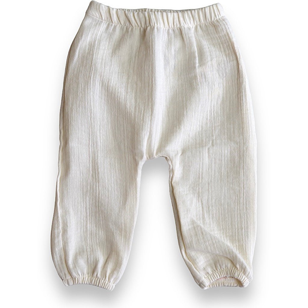 Organic Lumi Pants - Beige - Lil' Paradise Copenhagen