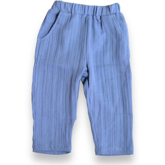 Organic Shadow Blue Pants - Lil' Paradise Copenhagen