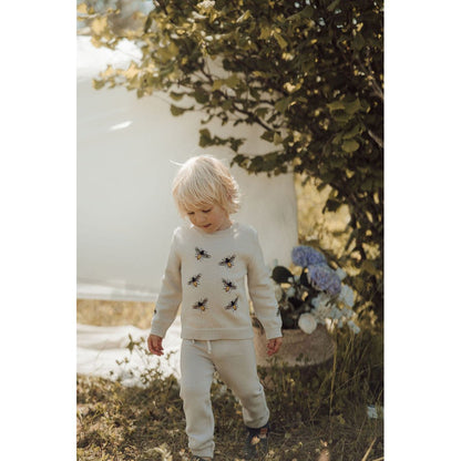 Organic Summer Bees Sweater - Lil' Paradise Copenhagen