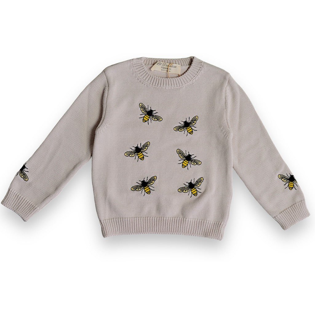 Organic Summer Bees Sweater - Lil' Paradise Copenhagen