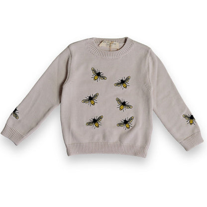 Organic Summer Bees Sweater - Lil' Paradise Copenhagen