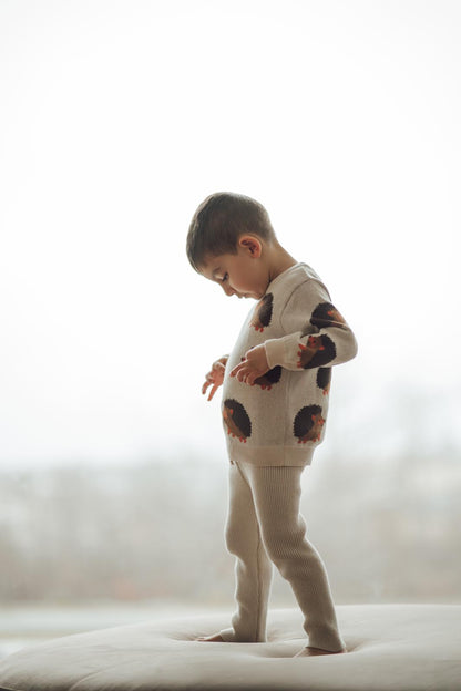 Prickly sweater beige - Lil' Paradise Copenhagen