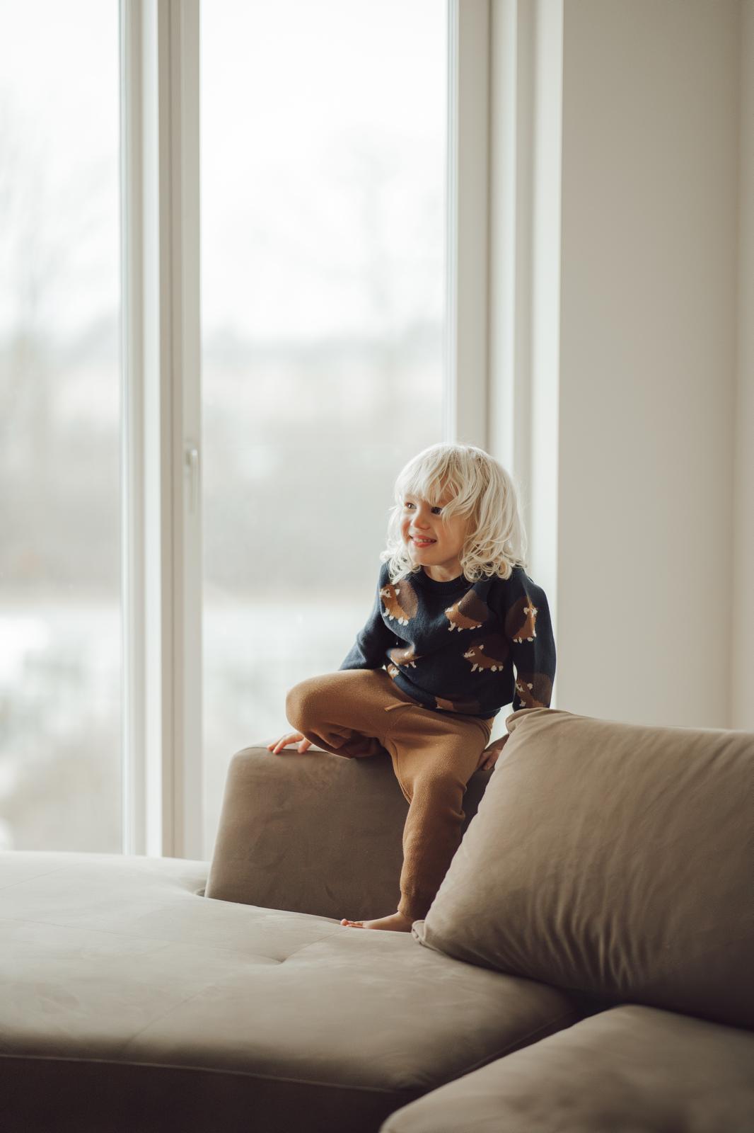 Prickly sweater blue - se varebeskrivelse - Lil' Paradise Copenhagen