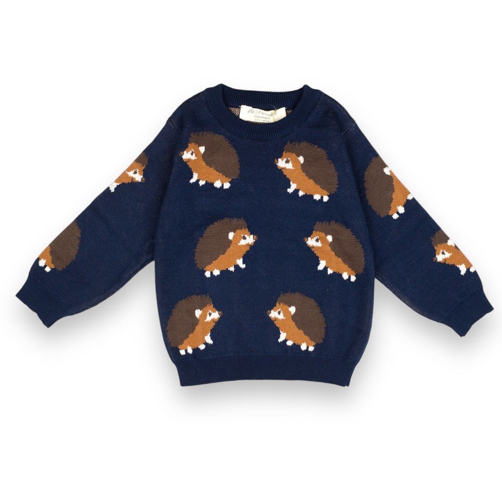 Prickly sweater blue - se varebeskrivelse - Lil' Paradise Copenhagen