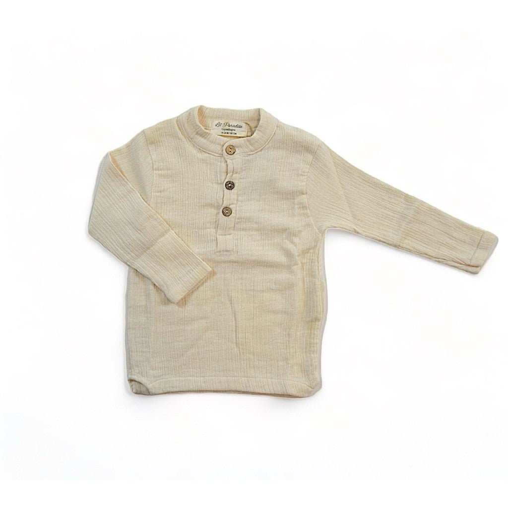 Stormi shirt - Beige - Lil' Paradise Copenhagen